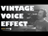 Vintage Effect For Voice Over (Black & White Film/Old Vinyl)